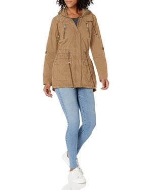 Levi's Cotton Hooded Anorak Jacket - Green