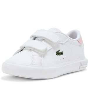 Lacoste Infants' Powercourt Sneakers - White