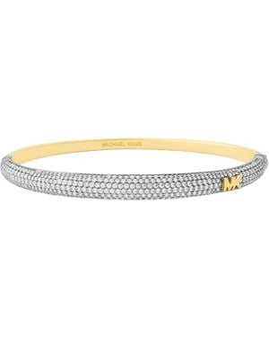 Michael Kors Pavé Bangle Bracelet - White