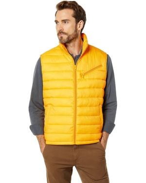 Cole Haan Quilted Vest - Orange