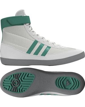 adidas Combat Speed 4 Wrestling Shoes - Green