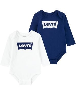 Levi's 2-pack Bodysuit - Blue