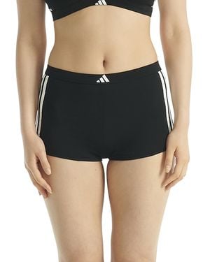 adidas S 3 Stripes Active Essentials Cotton Shortie Underwear - Black
