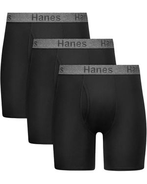 Hanes Stay Dry Pouch - Black