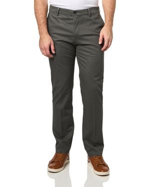 Dockers Signature Khaki Slim Fit Iron Free With Stain Defender - Gray