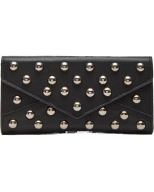 Steve Madden Norma-s Studded Wallet On A String - Black