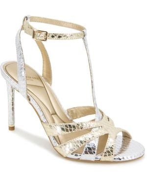 Kenneth Cole Liona Heeled Sandal - Metallic