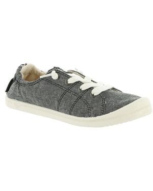 Roxy Bayshore Slip On Shoe Loafer Flat - Gray