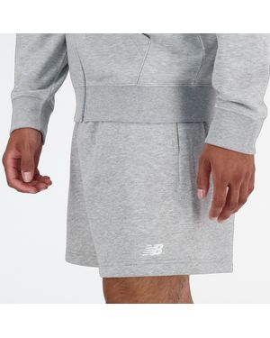 New Balance Sport Essentials Fleece Short 7" - Gray