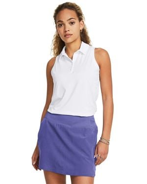 Under Armour Playoff Sleeveless Polo Halo Halo - Blue