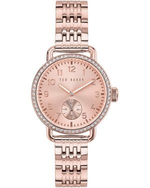 Ted Baker Casual Watch Bkphhs0019i - Pink