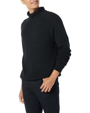 Amazon Essentials Maglione Dolcevita a Coste in Cotone 100% Uomo - Blu
