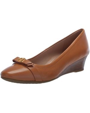 Cole Haan Malta Wedge Pumps - Brown