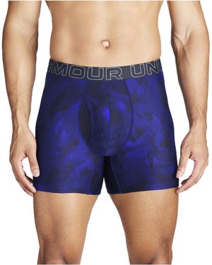 Under Armour Performance Tech 6-inch Boxerjock Multi-pack - Blue