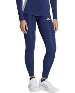 adidas Tall Size Volleyball Long Tights - Blue