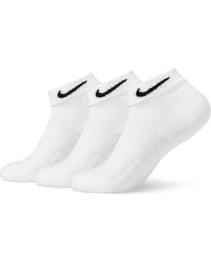 Nike Everyday Cushioned Training Low Socks - White