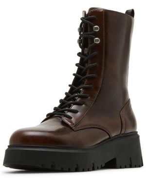 Madden Girl Maisey Combat Boot - Black