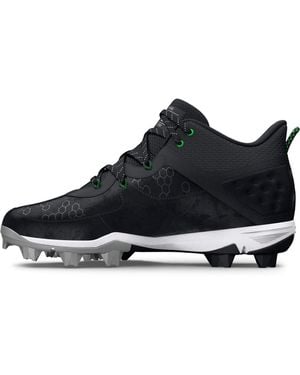 Under Armour Harper 8 Mid RM Baseball Shoe, - Nero