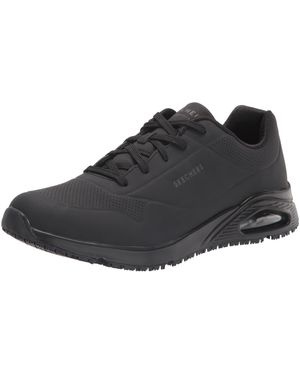 Skechers Men's Cushiep SR Food Service Shoe, Black, 12 Wide