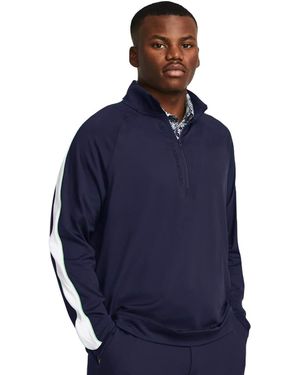 Under Armour Storm Midlayer Half Zip, - Blue