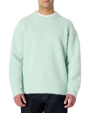 Amazon Essentials (Sélection de Demi) Pull à Col Rond en Imitation Mohair - Vert