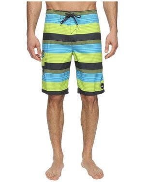 O'neill Sportswear 21 Inch Outseam Ultrasuede Swim Boardshort - Green