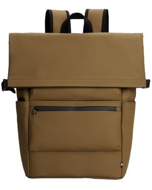 Tommy Hilfiger S Rolltop Backpack - Green