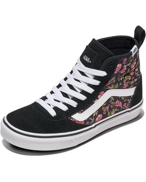 Vans Ashwood Hi Decon Shoe | High Top Fashion Sneakers With Padded Ankle Support - Black