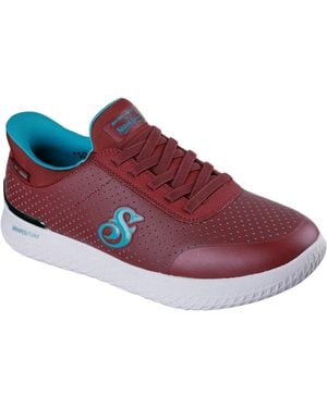 Skechers Snooper Comfortable,burg,7 M - Red