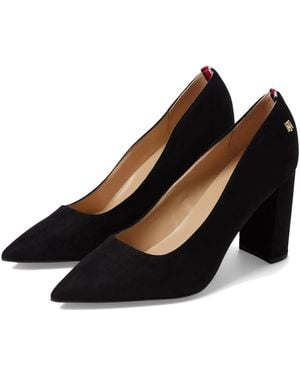 Tommy Hilfiger Abilene 3 High Heels, Leather/Rubber - Black