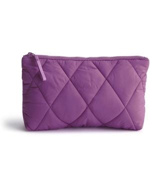 Vera Bradley Featherweight Medium Pouch - Purple