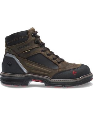 Wolverine Overman Nano Toe 6 Inch Wpf Contour Welt Work Boot - Brown