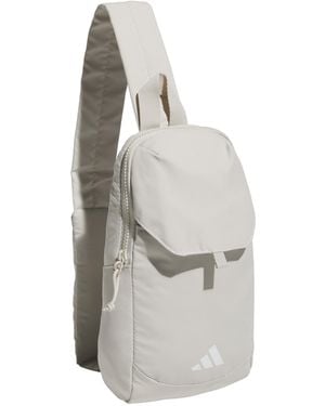 adidas Essentials 3 Sling Crossbody Bag - Gray