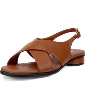 Ecco Sandali da donna Sculpted Alba 25 con cinturino posteriore - Marrone