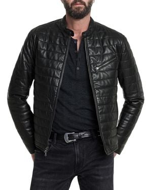 John Varvatos Kitt Racer Jacket - Black