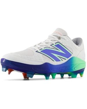 New Balance Fresh Foam 3000 V7 Molded Baseball Shoe - Blue