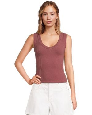 Free People Clean Slate Tank - Red