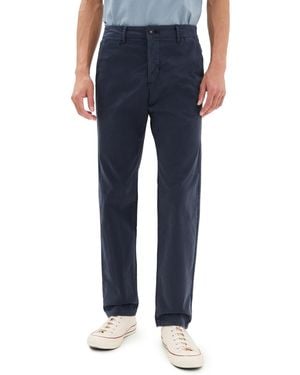 PAIGE Vincent Stretch Sateen Straight Chinos - Blue