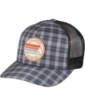 Volcom Into Paradise Trucker Foam Snapback Hat - Gray