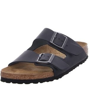 Birkenstock Arizona Sandal,black Birko-flor,43 N Eu - Blue