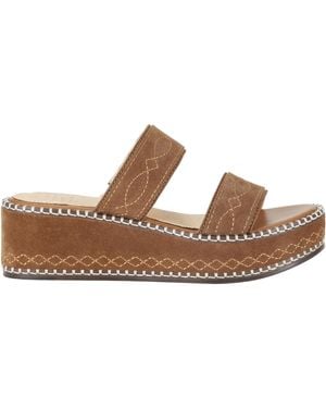 Frye Joy Woodstock 2 Band Wedge Sandal - Black