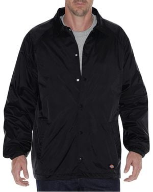 Dickies Lightweight Snap Jacket - Black