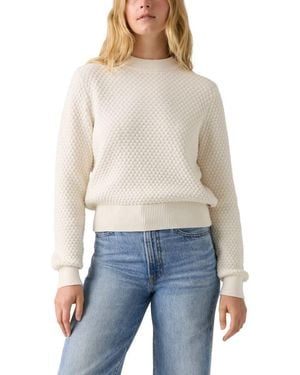 Levi's Snowflake Crew Pullover, - White