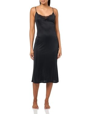 Natori Body Doubles Slip Length: 46",black,extra Small