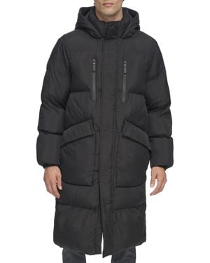 DKNY Nylon Flex Parka - Black
