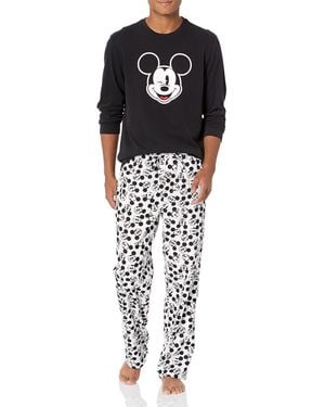 Amazon Essentials Disney Flannel Pyjama Sleep Sets - Black