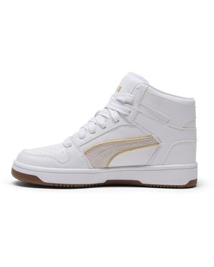 PUMA Rebound Layup Mid Shoes Sneaker - White