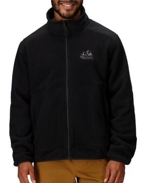 Marmot Wanderer High Pile Fleece Jacket - Black