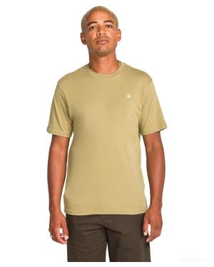 Volcom Shirt – Soft Cotton Crewneck With Logo - Green