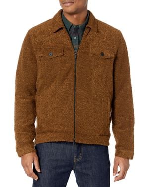 John Varvatos Cynder Trucker Jacket - Brown